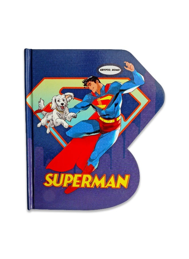 وارنر بروس. دفتر ملاحظات سوبرمان ثلاثي الأبعاد بغلاف مقوى من وارنر براذرز - Image 1